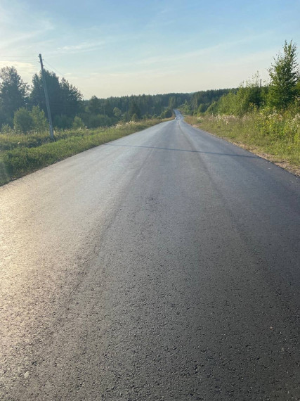 В Белой Холунице отремонтировали дорогу до микрорайона Богородское.