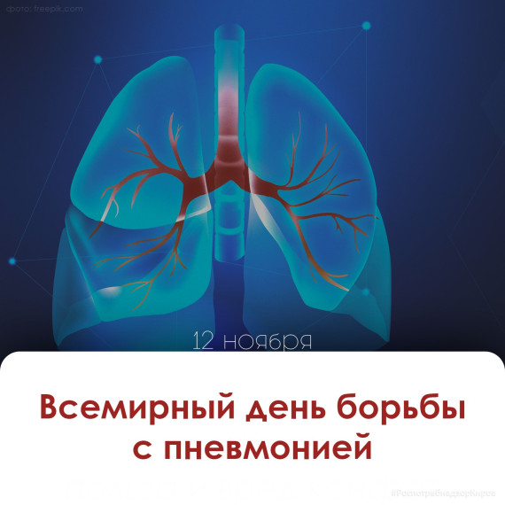 Всемирный день борьбы с пневмонией.